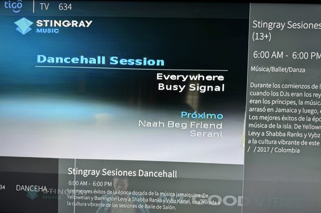 Stingray Music TIGO